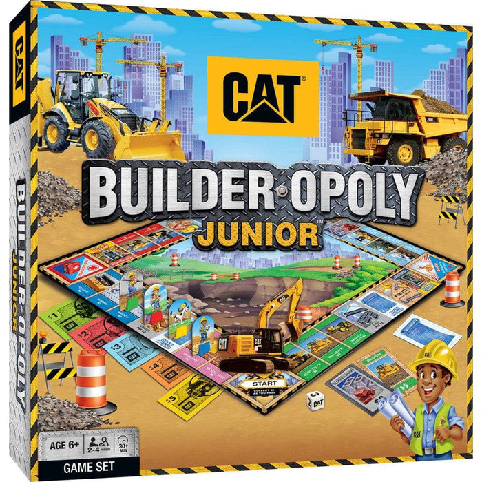 CAT - Builder Opoly Junior Board Game - for just $24.99! 