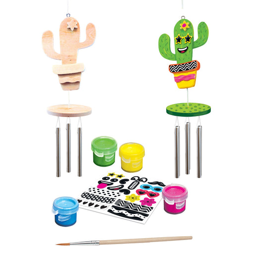 Cactus Wind Chime Wood Craft & Paint Kit - Just $7.99! Shop now at Retro Gaming of Denver