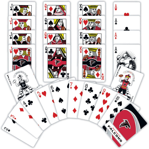 Atlanta Falcons Playing Cards - 54 Card Deck - Just $4.89! Shop now at Retro Gaming of Denver