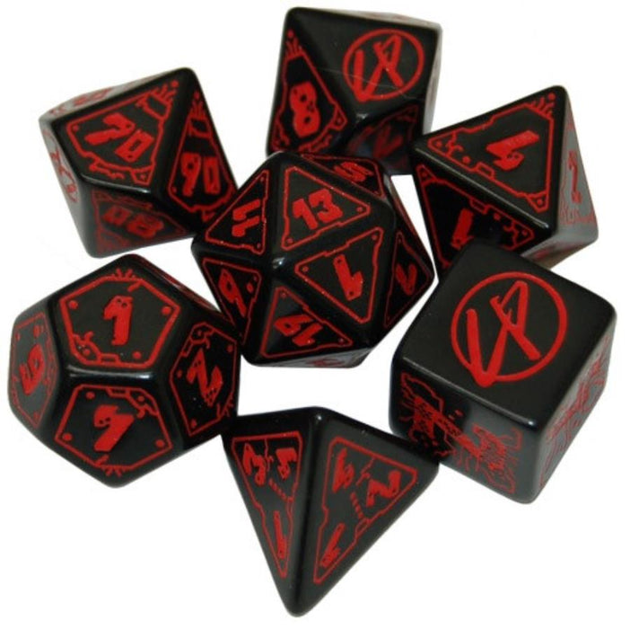 Cyberpunk Red RPG Dice Set - for just $17! 
