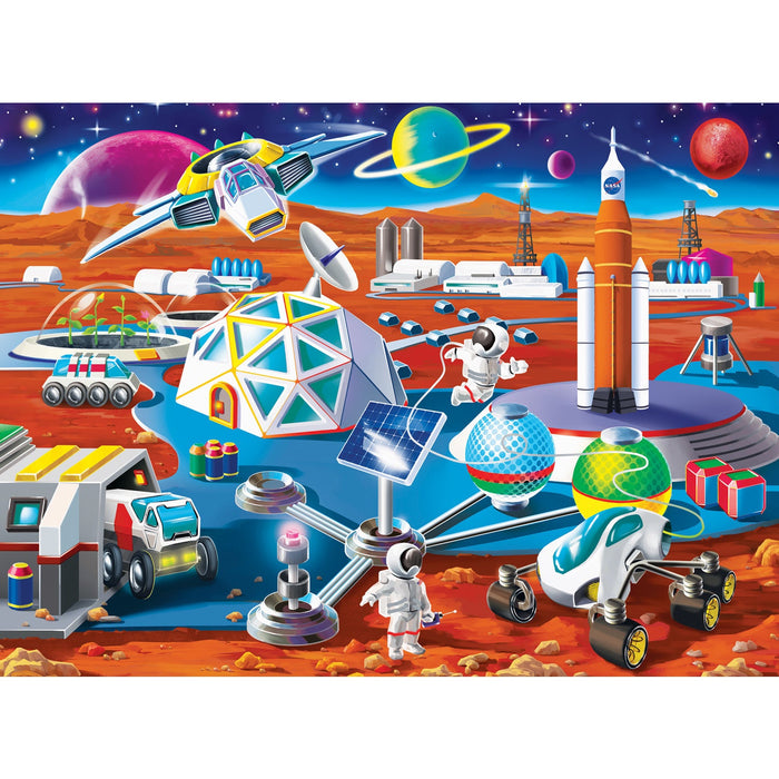 NASA - Mars Mission 100 Piece Jigsaw Puzzle - Just $12.99! Shop now at Retro Gaming of Denver