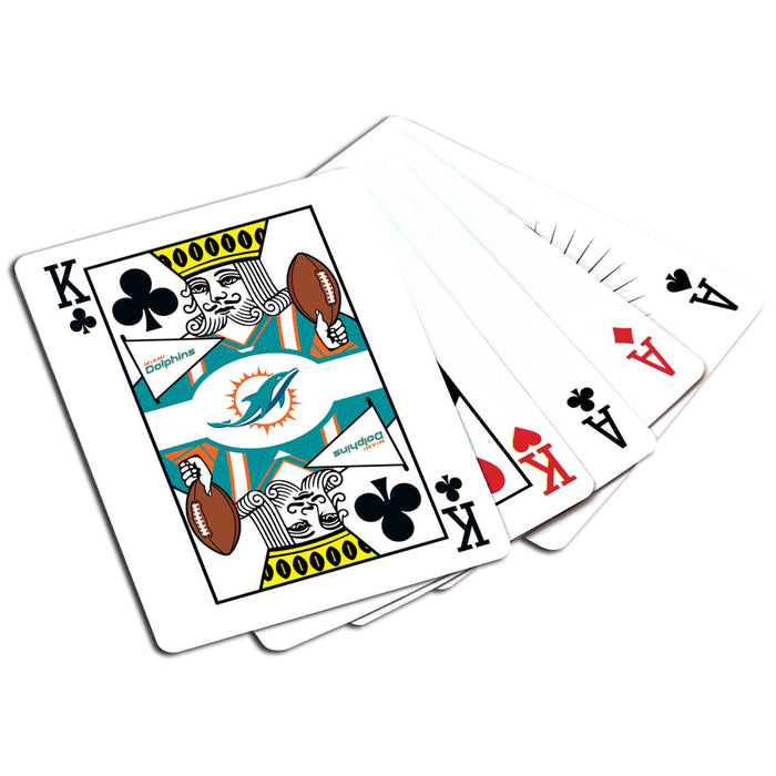 Miami Dolphins 300 Piece Poker Set - Just $124.99! Shop now at Retro Gaming of Denver