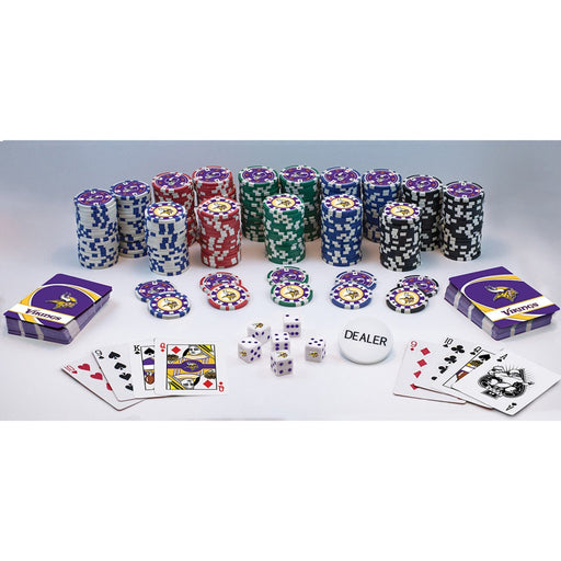 Minnesota Vikings 300 Piece Poker Set - for just $124.99! 