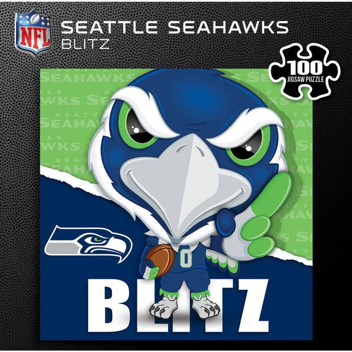 Seattle Seahawks - NFL Mascot 100 Piece Jigsaw Puzzle - for just $7.99! 