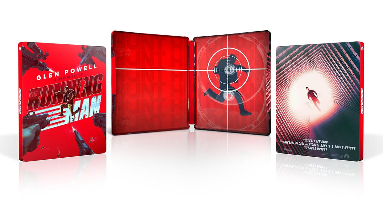 The Running Man (2025) - Limited Edition Steelbook (4K Ultra HD + Blu-ray + Digital) - for just $39.99! 