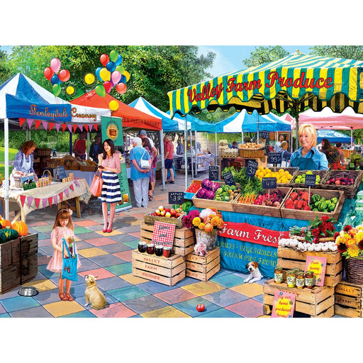 Farmer's Market - Corner Market 750 Piece Jigsaw Puzzle - Just $14.99! Shop now at Retro Gaming of Denver