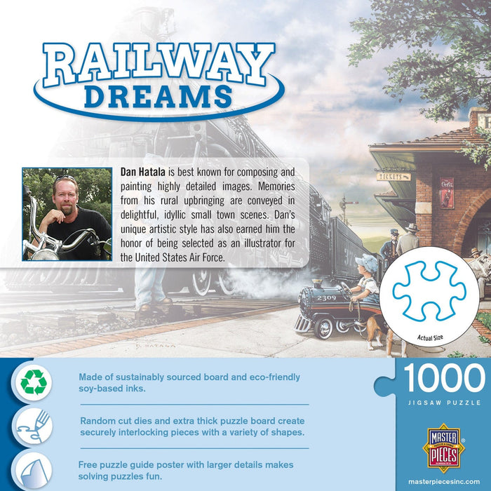 Childhood Dreams - Railway Dreams 1000 Piece Jigsaw Puzzle - for just $16.99! 