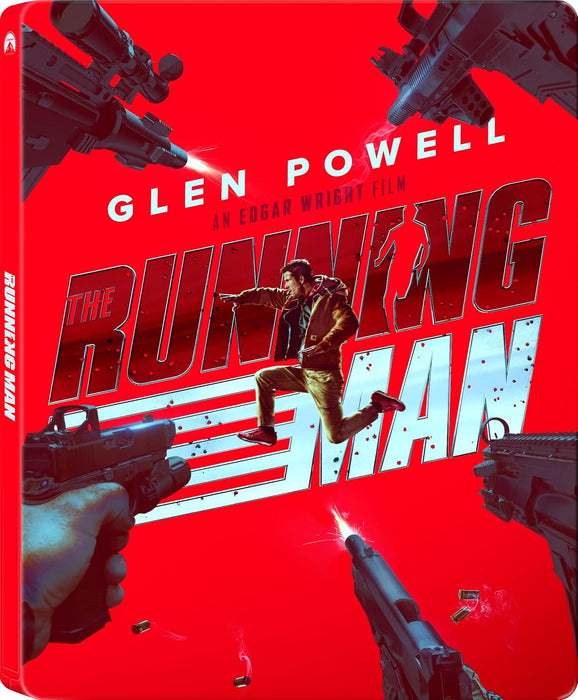 The Running Man (2025) - Limited Edition Steelbook (4K Ultra HD + Blu-ray + Digital) - for just $39.99! 