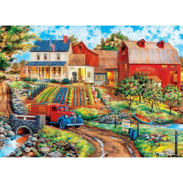 Farm & Country - Grandma's Garden 1000 Piece Jigsaw Puzzle - for just $16.99! 