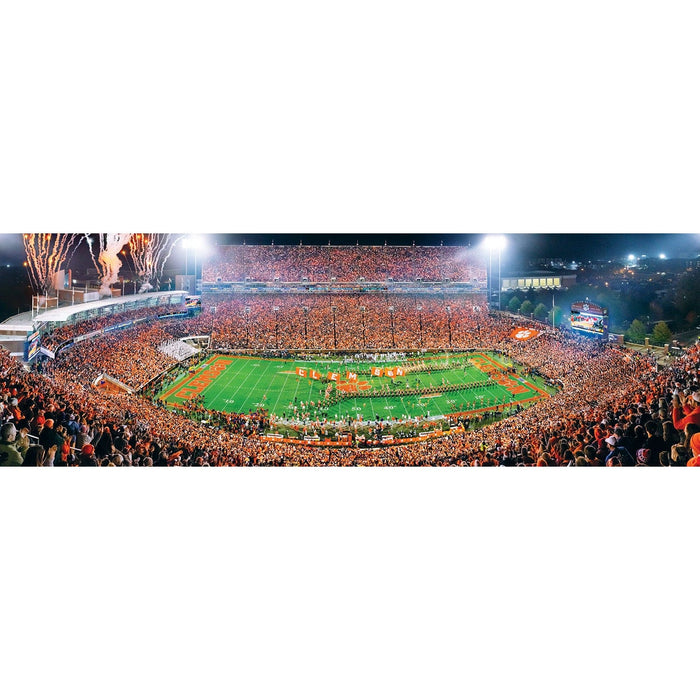 Clemson Tigers - 1000 Piece Panoramic Jigsaw Puzzle - Center View - for just $19.99! 