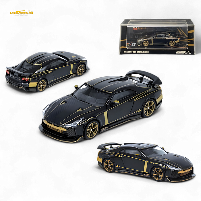 Inno64 NISSAN GT-R50 By ITALDESIGN Black 1:64 - for just $28.99! 