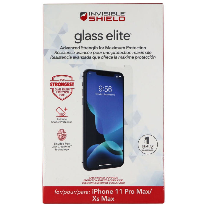 ZAGG (Glass Elite) Screen Protector for iPhone 11 Pro Max / Xs Max - Clear - for just $29.95! 