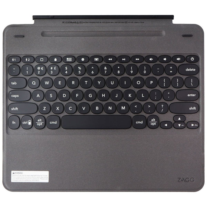 ZAGG Slim Book Go Case with Bluetooth Keyboard for Apple iPad Pro (12.9) 4th Gen - Just $49.99! Shop now at Retro Gaming of Denver