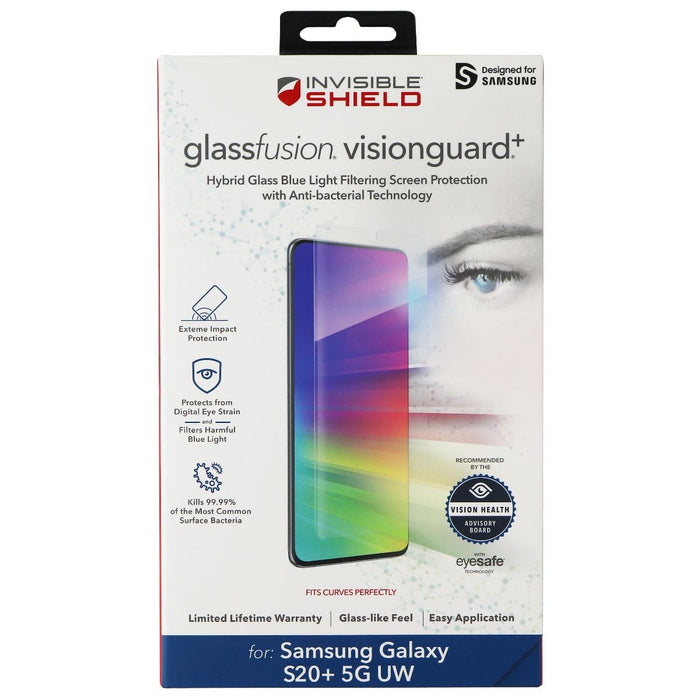 ZAGG InvisibleShield GlassFusion VisionGuard+ for Samsung Galaxy S20+ 5G UW - Just $9.95! Shop now at Retro Gaming of Denver