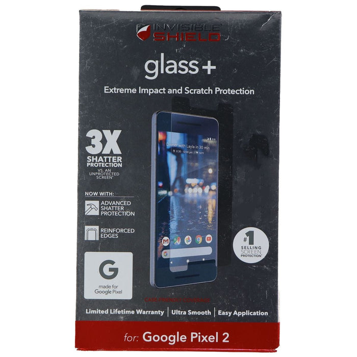 ZAGG InvisibleShield (Glass+) Screen Protector for Google Pixel 2 - Clear - for just $29.99! 