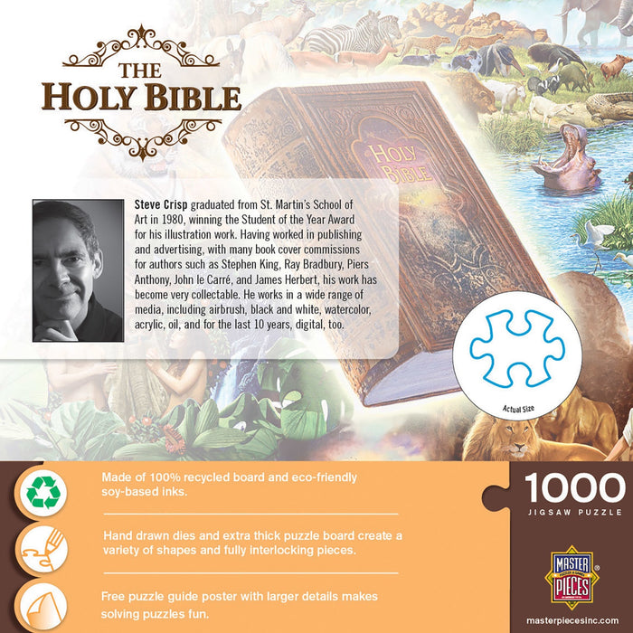 The Holy Bible - 1000 Piece Jigsaw Puzzle - Just $16.99! Shop now at Retro Gaming of Denver