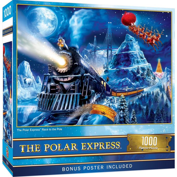 The Polar Express - Race to the Pole 1000 Piece Jigsaw Puzzle - for just $16.99! 