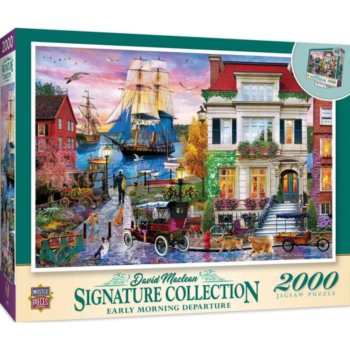 Signature Collection - Early Morning Departure 2000 Piece Jigsaw Puzzle - for just $24.99! 
