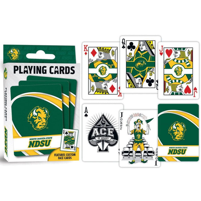 North Dakota State Bison Playing Cards - 54 Card Deck - for just $7.99! 