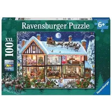 Christmas at Home Seasonal 100 Piece Puzzle - Just $16.99! Shop now at Retro Gaming of Denver