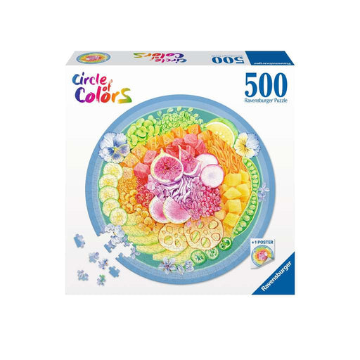 Circle of Colors: Poke Bowl 500 Piece Puzzle - Just $17.99! Shop now at Retro Gaming of Denver