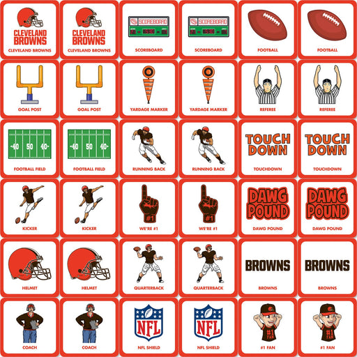 Cleveland Browns Matching Game - Just $12.99! Shop now at Retro Gaming of Denver