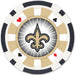 New Orleans Saints 100 Piece Poker Chips - for just $19.99! 