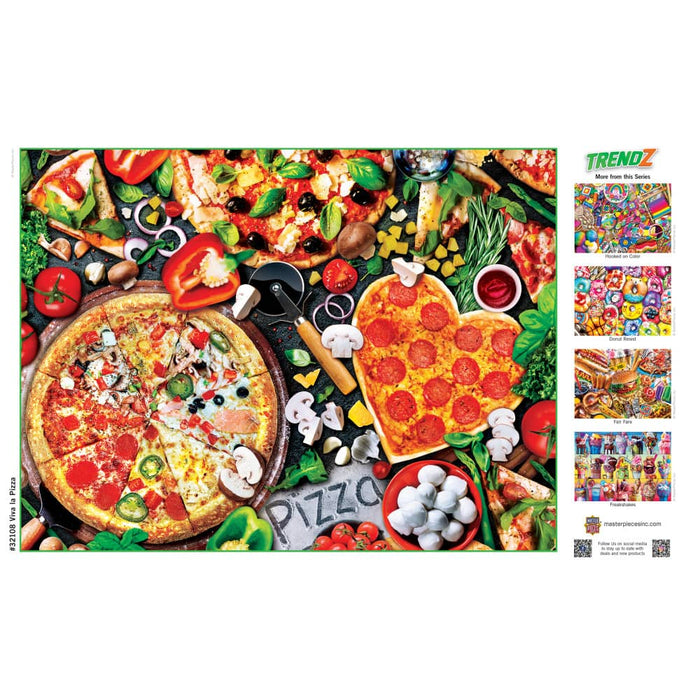 Trendz - Viva La Pizza 300 Piece EZ Grip Jigsaw Puzzle - for just $14.99! 