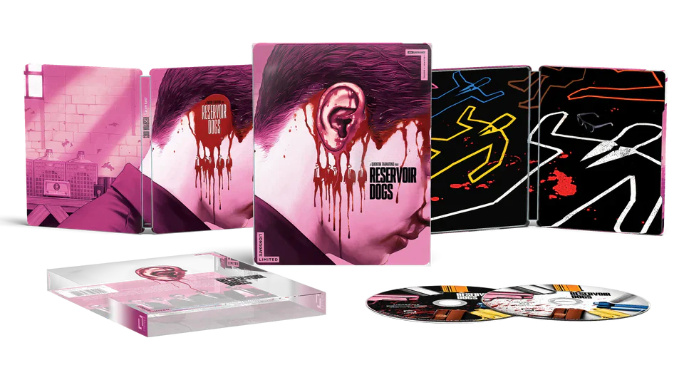 Reservoir Dogs: Mr. Pink Edition - Limited Edition Steelbook (4K UHD + Blu-ray + Digital) - for just $44.99! 