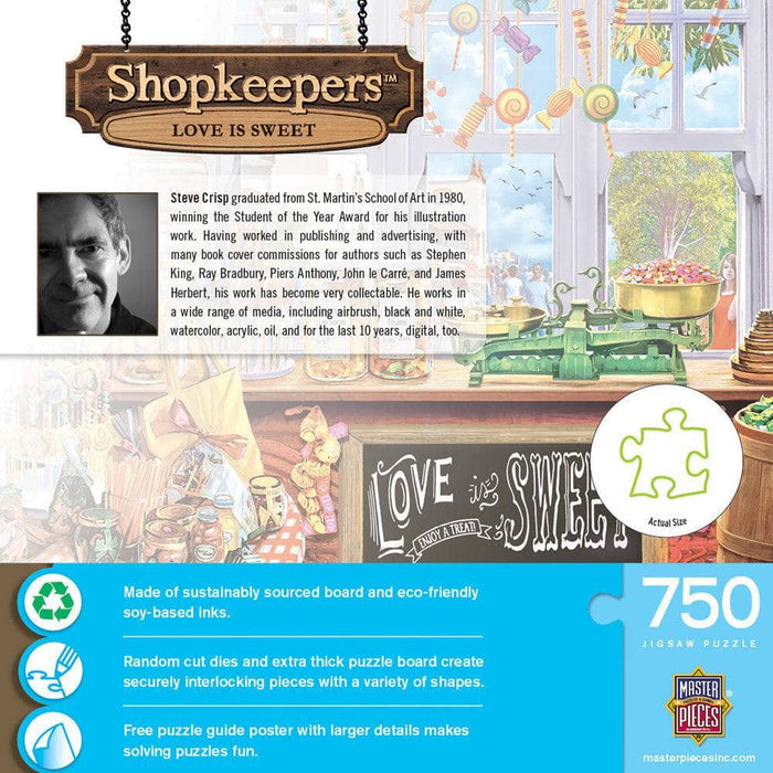 Shopkeepers - Love is Sweet 750 Piece Jigsaw Puzzle - for just $9.99! 