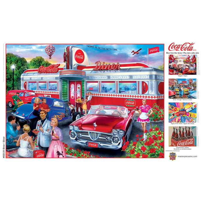 Coca-Cola - Diner 1000 Piece Jigsaw Puzzle - Just $16.99! Shop now at Retro Gaming of Denver