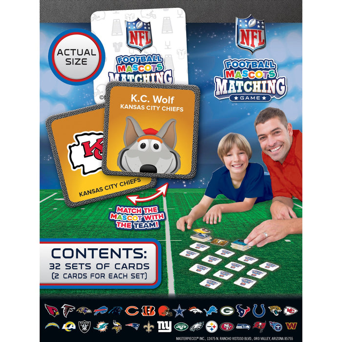 NFL Mascots Matching Game - Just $14.99! Shop now at Retro Gaming of Denver