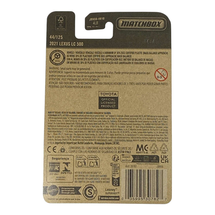 Matchbox Lexus LC 500 - 2025 Matchbox Series 44/125 - for just $1.79! 