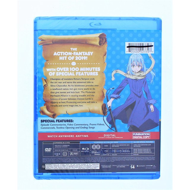 That Time I Got Reincarnated as a Slime: Season One - Part Two (Blu-ray + DVD) - for just $62.99! 