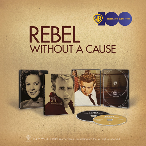 Rebel Without A Cause - Limited Edition Steelbook (4K Ultra HD + Blu-ray) - for just $29.99! 