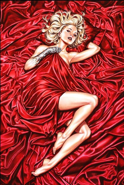 Immortal X-Men 4  Mark Brooks Exclusive Virgin Red Var (07/13/2022) - for just $20! 