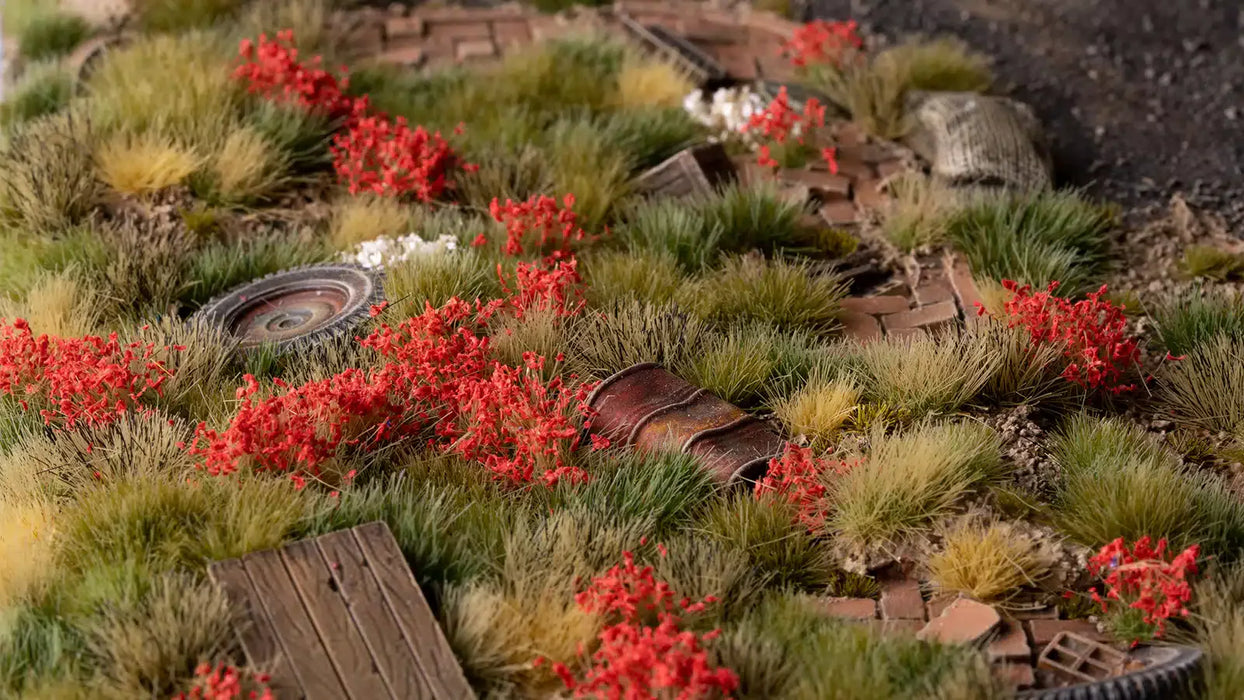Gamers Grass Tufts: Red Flowers- Wild - for just $7.55! 