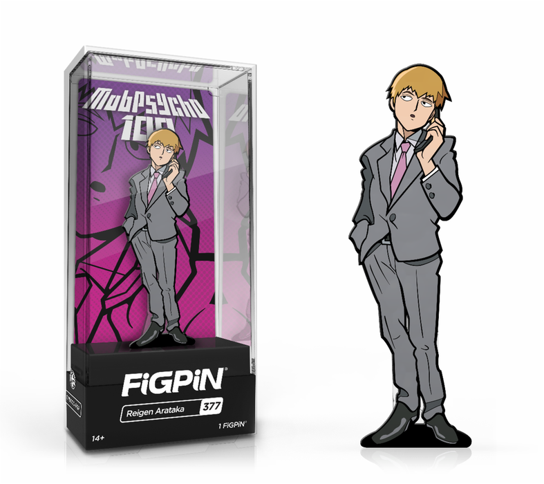 FiGPiN: Mob Psycho 100 - Reigen Arataka #377 - for just $14.99! 