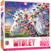 Medley - Unicorns & Butterflies 300 Piece EZ Grip Jigsaw Puzzle - Just $14.99! Shop now at Retro Gaming of Denver