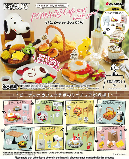 Snoopy Cafe Tour with You! Blind Box - Official Re-ment Miniature Collection - for just $14.99! 