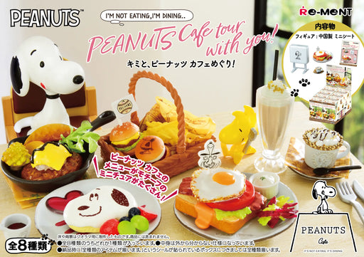 Snoopy Cafe Tour with You! Blind Box - Official Re-ment Miniature Collection - for just $14.99! 