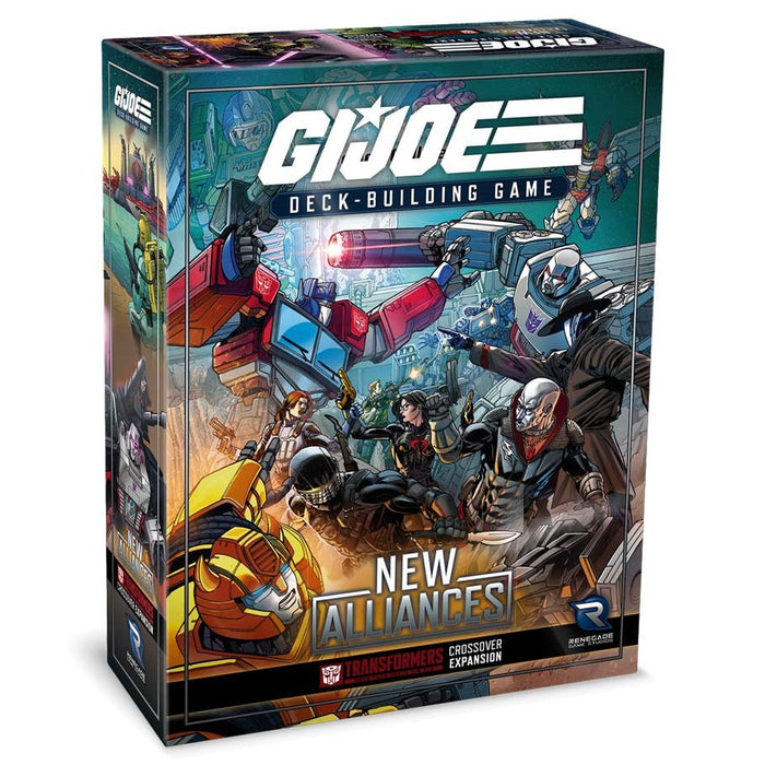 G.I. JOE Deck Building Game: New Alliances - Tansformers Crossover Expansion - for just $35! 
