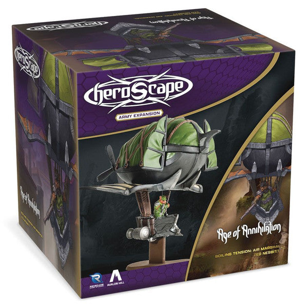 Heroscape: Boiling Tension - Air Marshal Zed Nesbitt Army Expansion - for just $30! 