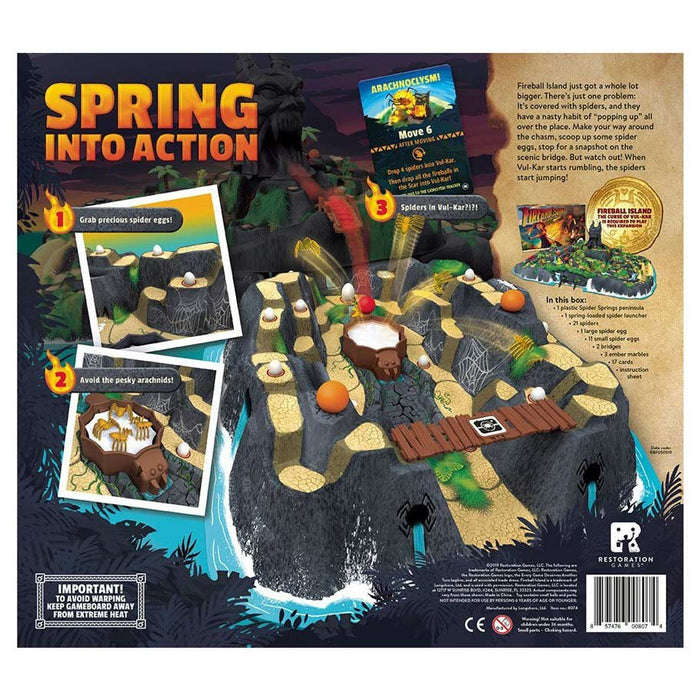 Fireball Island: Spider Springs Expansion - for just $39.95! 