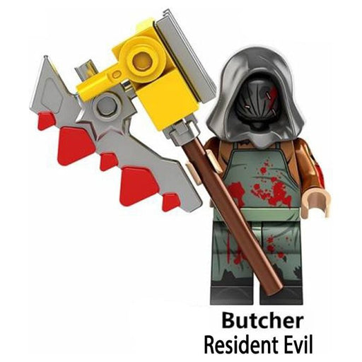 Resident Evil Axe Man Zombie Butcher - Premium Lego Horror Minifigures - Just $4.25! Shop now at Retro Gaming of Denver