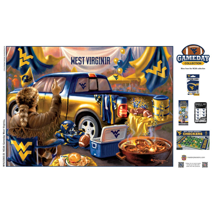 West Virginia Mountaineers - Gameday 1000 Piece Jigsaw Puzzle - for just $19.99! 