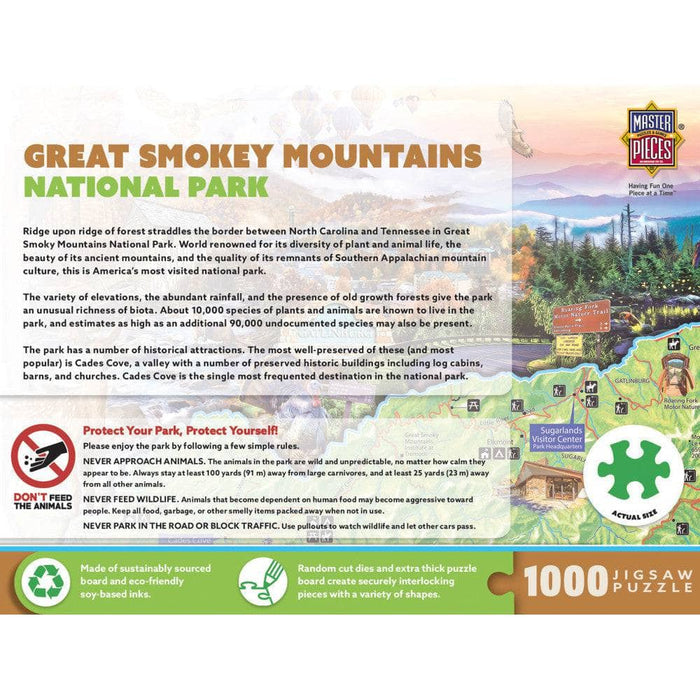 Great Smoky Mountains National Park 1000 Piece Jigsaw Puzzle - for just $16.99! 