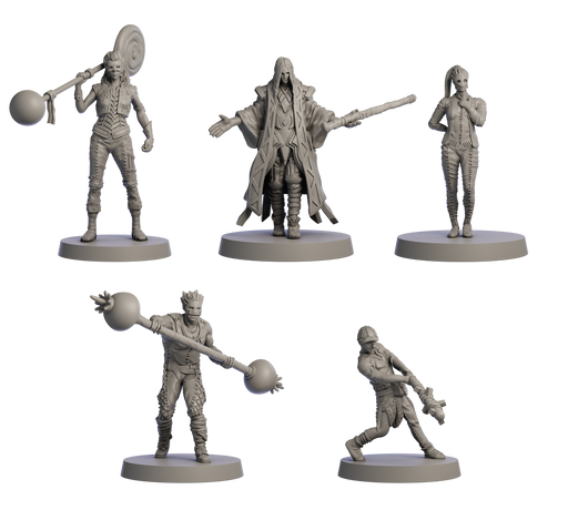 Heckna! - Miniatures - Revelers - for just $29.99! 