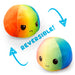 TeeTurtle Reversible Ball: Rainbow (Mini) - Just $10.99! Shop now at Retro Gaming of Denver