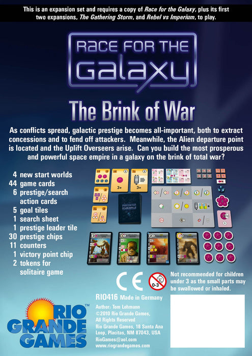 Race for the Galaxy: the Brink of War - for just $24.95! 